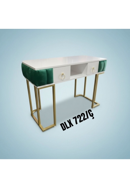 DLX 722/Ç ÇİFT ÇEKMECELİ MANİKÜR MASASI