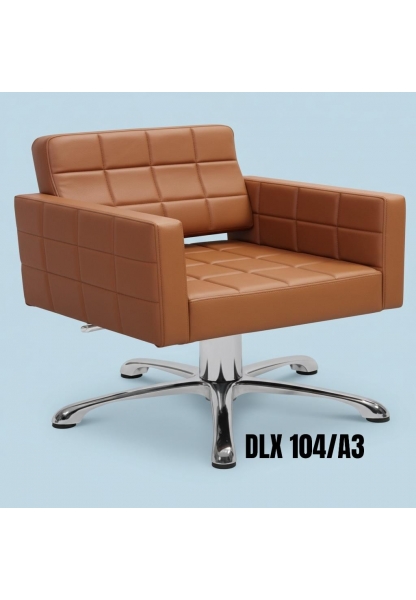 DLX 104/A3 AMORTİSÖR YILDIZ AYAKLI KUAFÖR KESİM KOLTUĞU