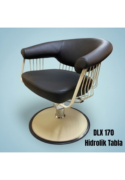 DLX 170 HİDROLİK TABLA AYAKLI KUAFÖR KESİM KOLTUĞU