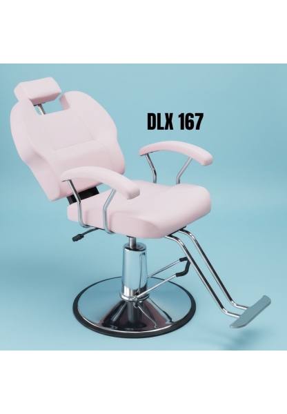 DLX 167 HİDROLİK TABLA AYAKLI KUAFÖR MAKYAJ KOLTUĞU