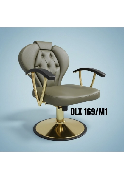 DLX 169/M1 HİDROLİK TABLA AYAKLI KUAFÖR MAKYAJ KOLTUĞU