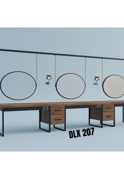 DLX 207 ENDÜSTRİYEL TASARIM KADIN KUAFÖR TEZGAHI